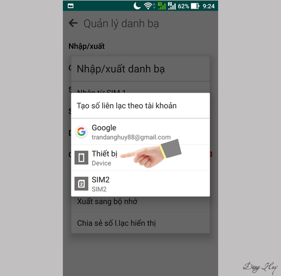 Bước 6: Chọn 