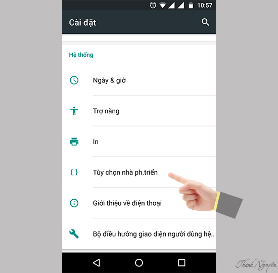 Hướng dẫn tắt lớp phủ màn hình