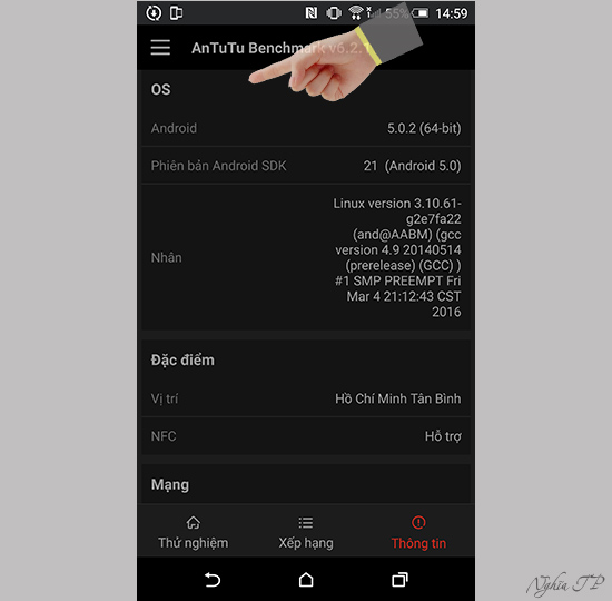 Th&ocirc;ng tin OS v&agrave; Đặc điểm 