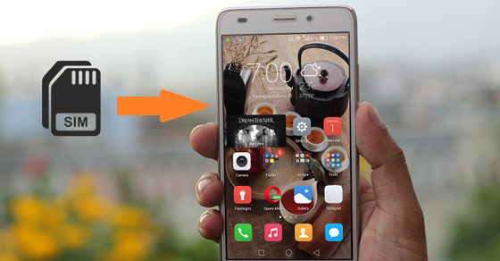 5 bước nhập danh bạ trên SIM cho Huawei GR5 Mini