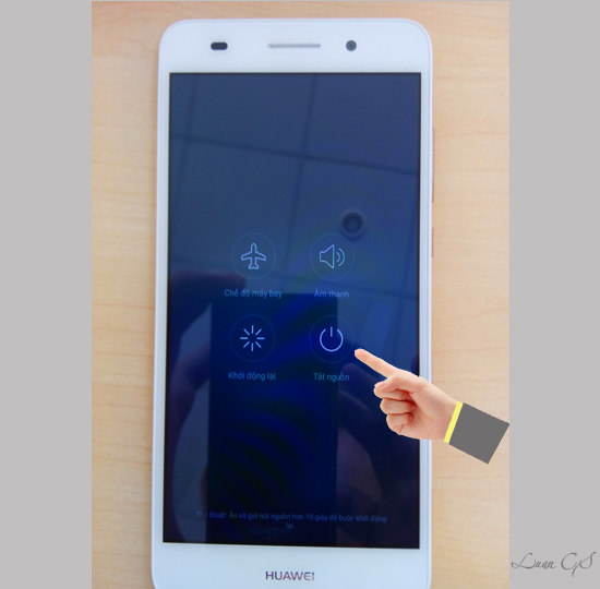 Tắt nguồn điện thoại