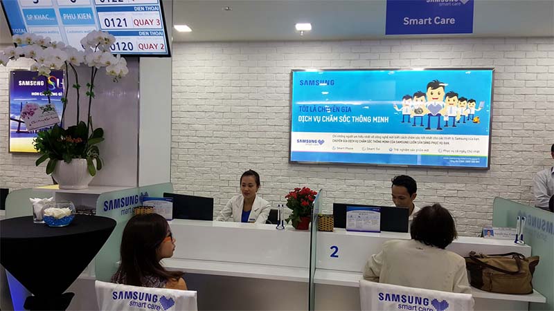 Trung tâm bảo hành của Samsung