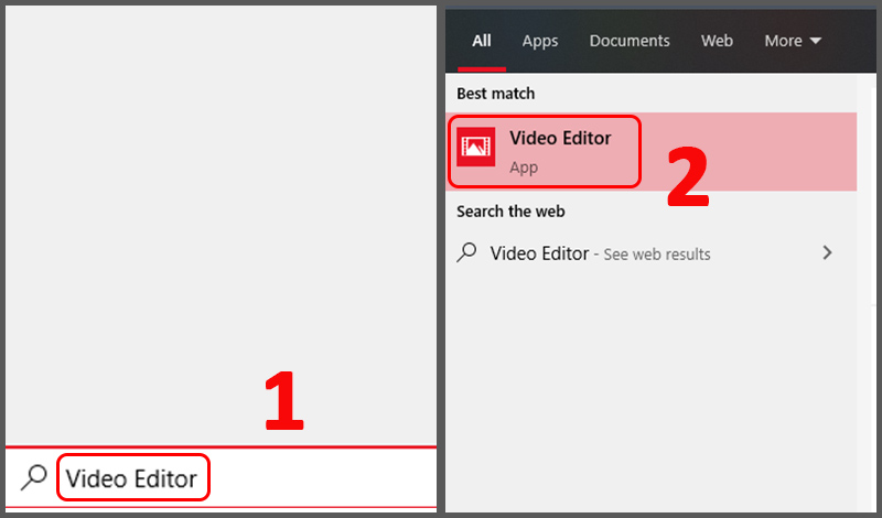 Tìm Video Editor