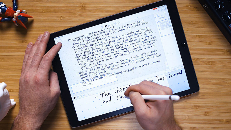 Sử dụng Apple Pencil để viết tay trên iPad