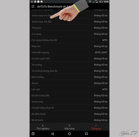 M&aacute;y c&oacute; hỗ trợ đầy đủ cảm biến