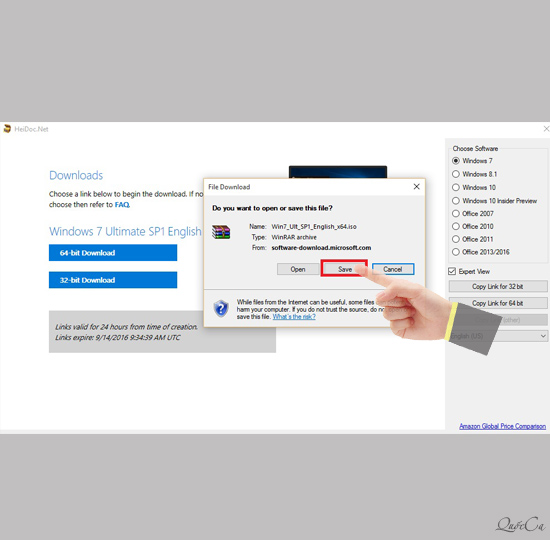 Phần mềm tải bộ cài Windows và Office từ server Microsoft