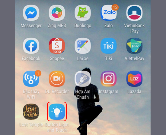 Bước 2: Vào ứng dụng.