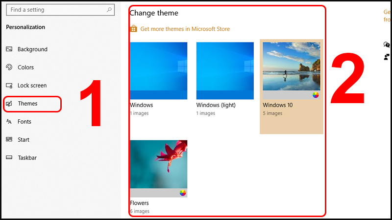 Video] Cách thay đổi giao diện, màu sắc, font chữ Windows 10 cực ...