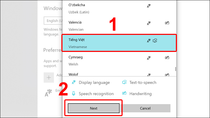 Cài tiếng Việt cho Windows 10 - font chữ tiếng Việt hợp thời: Windows 10 đã đánh dấu bước ngoặt lớn trong lịch sử của nhà sản xuất Microsoft. Những tính năng mới như font chữ tiếng Việt hợp thời giúp cho việc truy cập thông tin, tài liệu và các ứng dụng tin cậy hơn nữa. Cài đặt tiếng Việt và font chữ mới trên Windows 10 sẽ giúp cho công việc của bạn diễn ra một cách suôn sẻ hơn.