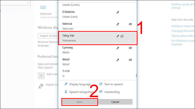 Cách cài đặt tiếng Việt cho máy tính Windows 10 đơn giản, nhanh chóng - Thegioididong.com