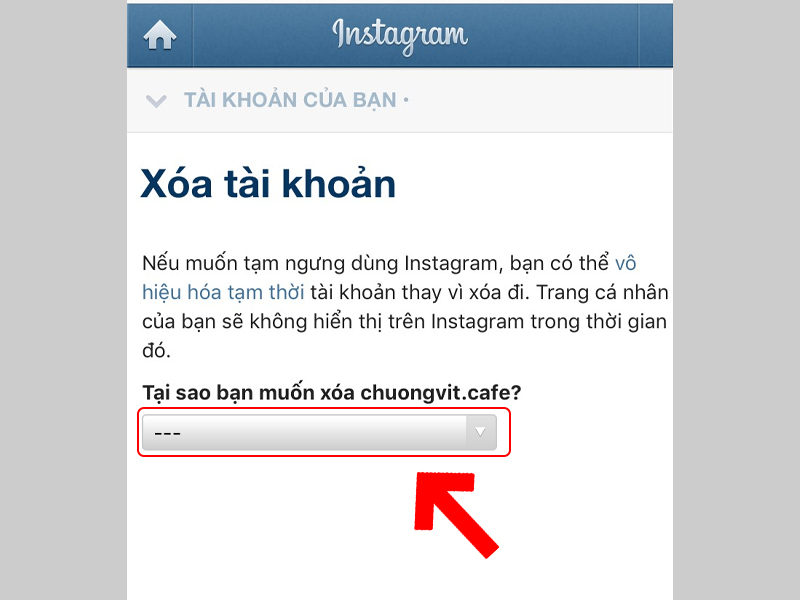 [Video] Cách vô hiệu hóa, khóa tạm thời tài khoản Instagram đơn giản