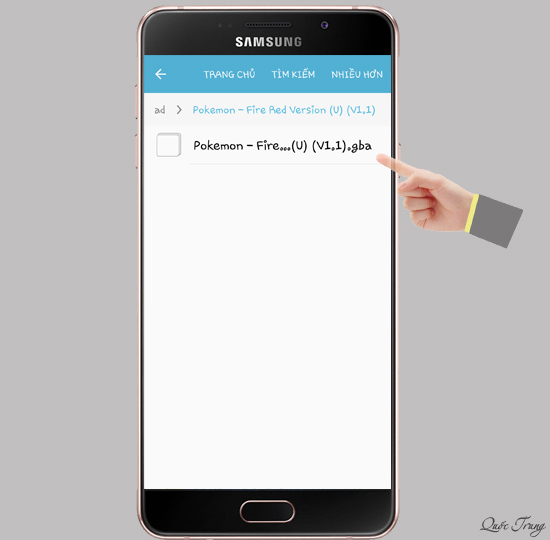 File đã giải nén.