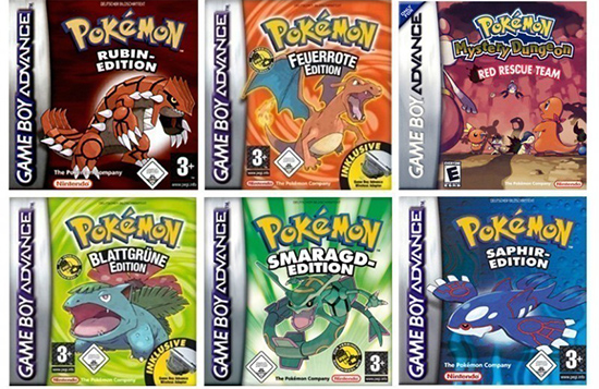 Các tựa game Pokemon đình đám một thời trên Android.