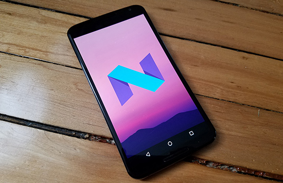 Android 7.0 Nougat.