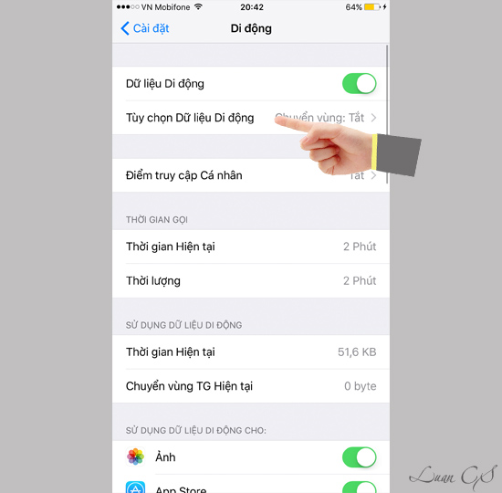 Dữ liệu di động