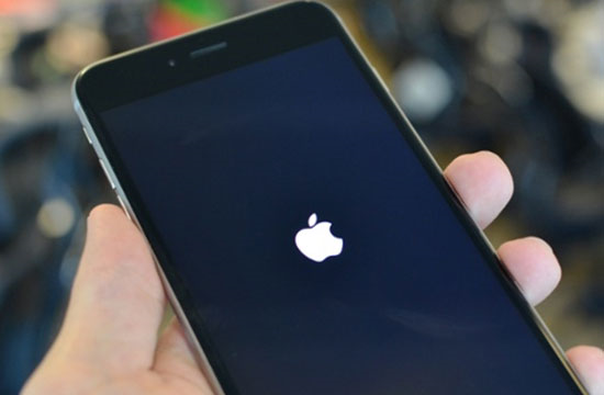 Khởi động lại thiết bị ios 10