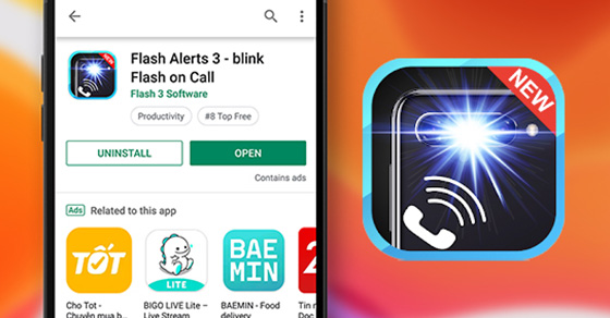 Ứng dụng thông báo bằng đèn Flash tốt nhất cho Android