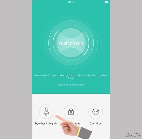 Dọn dẹp và tăng tốc