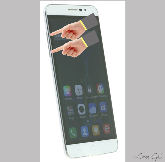 Bấm tăng giảm âm lượng