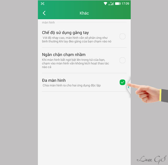 Bật đa màn hình