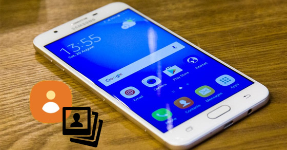Cài hình ảnh cho danh bạ trên điện thoại Samsung J7 Prime