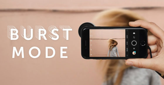 Cách sử dụng chế độ chụp ảnh liên tục (Burst Mode) trên điện thoại