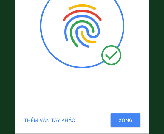 Bước 5: Sau khi hoàn tất, chọn XONG để kết thúc. 