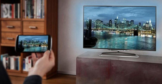 Phản chiếu không dây màn hình của Xiaomi Mi 4 trên TV