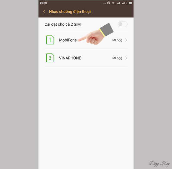 Bước 4: Chọn từng sim yêu thích.