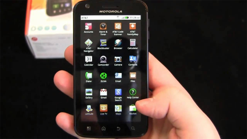 Motorola Mobility Atrix 4G là chiếc điện thoại đầu tiên sở hữu cảm biến vân tay