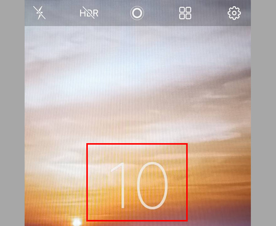 Bạn có thể tùy ý chọn số lượng giây để bạn chuẩn bị nhiều tư thế thật hay để sẵn sàng cho 1 bức ảnh đẹp nhất.