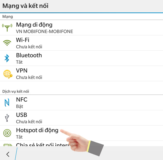 Hotspot wifi di động