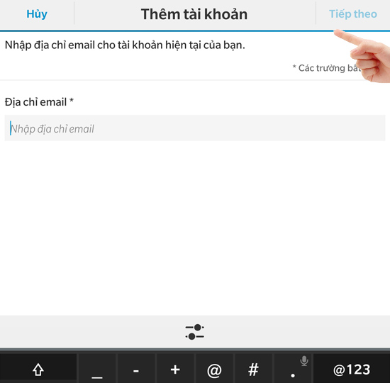 Đăng nhập tài khoản gmail