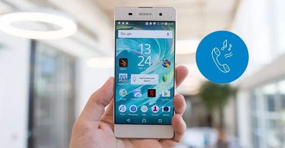 Hướng dẫn cài nhạc chuông từ bài hát tải về trên Sony Xperia XA