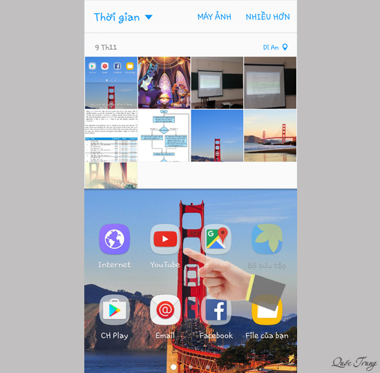 Chọn một ứng dụng tiếp theo