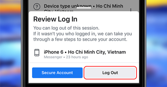 Cách đăng xuất Facebook Messeger nhanh nhất