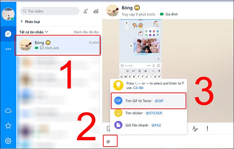 Cách chia sẻ gửi ảnh GIF trên Zalo bằng điện thoại máy tính đơn giản   Thegioididongcom
