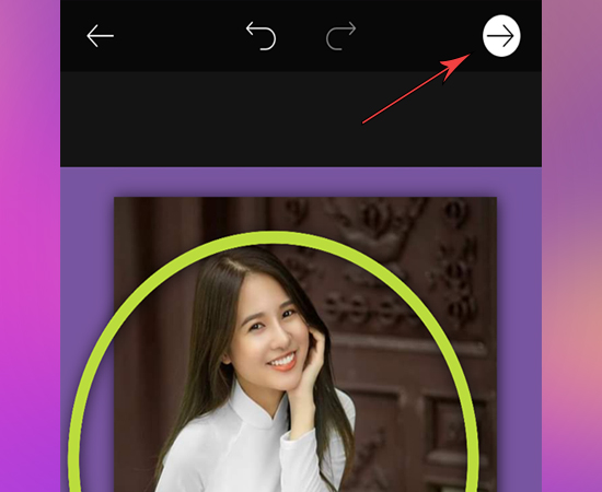 Nhấn Vào Mũi Tên Phải