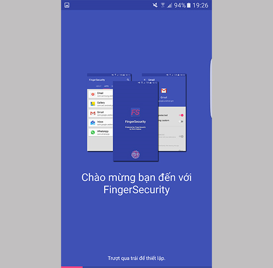 Trượt từ phải qua tr&aacute;i