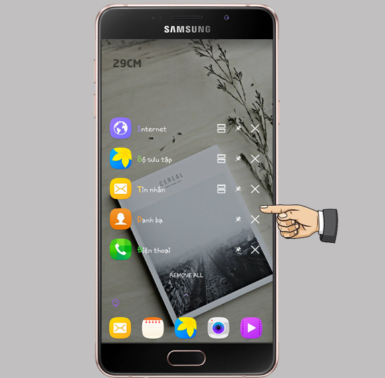 Giao diện đa nhiệm