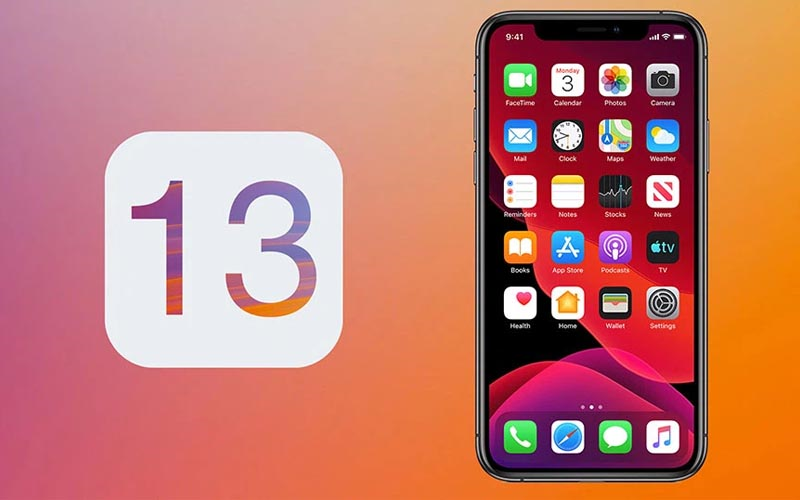 iPhone với hệ điều hành iOS 13 trở lên có thao tác khác đôi chút