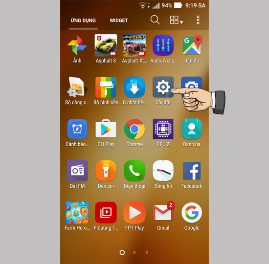 Cách định vị chính xác hơn trên máy Asus Zenfone Android 6