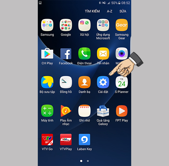 Cài Đặt Đổi Ảnh Màn Hình Khóa Liên Tục Trên Samsung Galaxy S7 Edge -  Thegioididong.Com