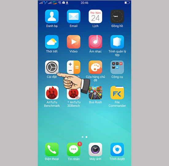 Bật tiết kiệm pin trên OPPO A39 Neo 9s