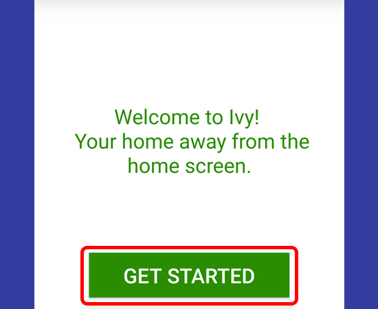 Bước 2: Tiếp theo, nhấp chọn GET STARTED.