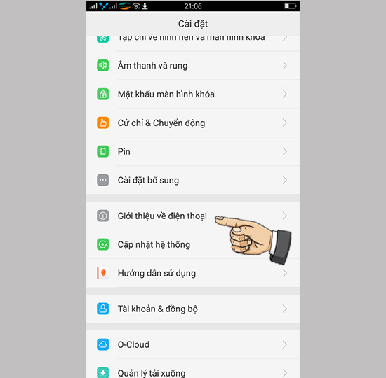 Kiểm tra thông tin imei, model máy OPPO A39 Neo 9s