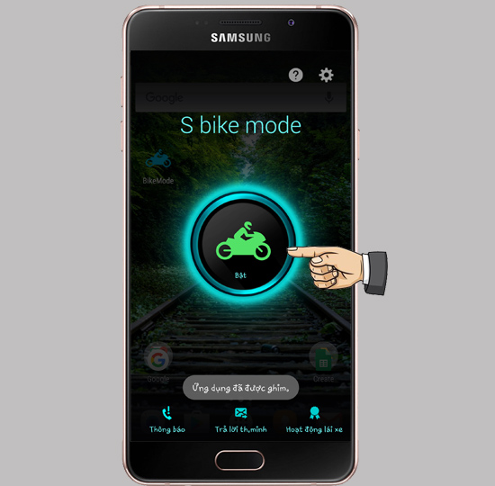 Chế độ S-bike được kích hoạt thành công