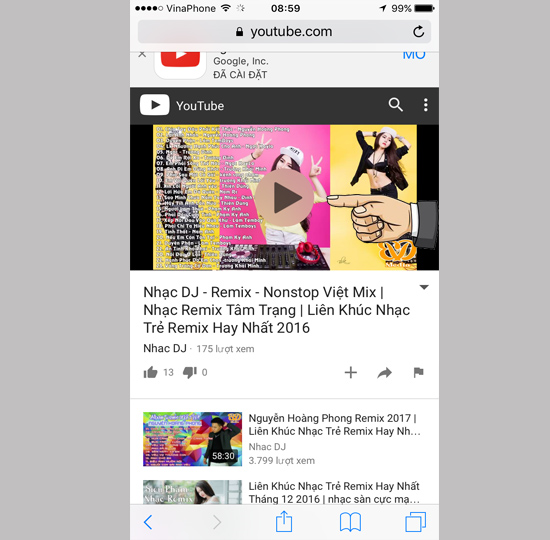 tìm clip