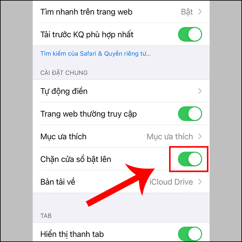 chặn quảng cáo trên iPhone, iPad 
