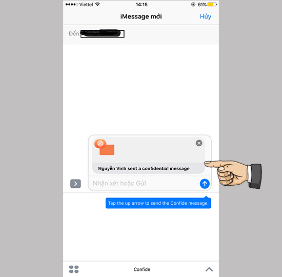 Cannot Read Message